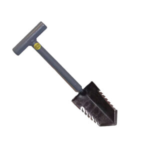 Lesche T Handle Double Serrated Sampson Shovel 18